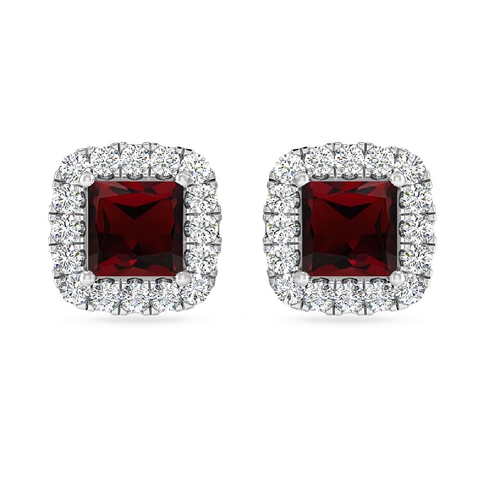 White Gold - Garnet