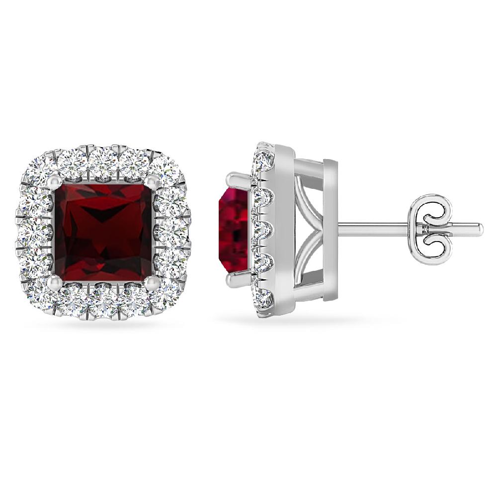 White Gold - Garnet