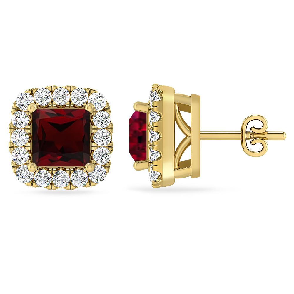 Yellow Gold - Garnet