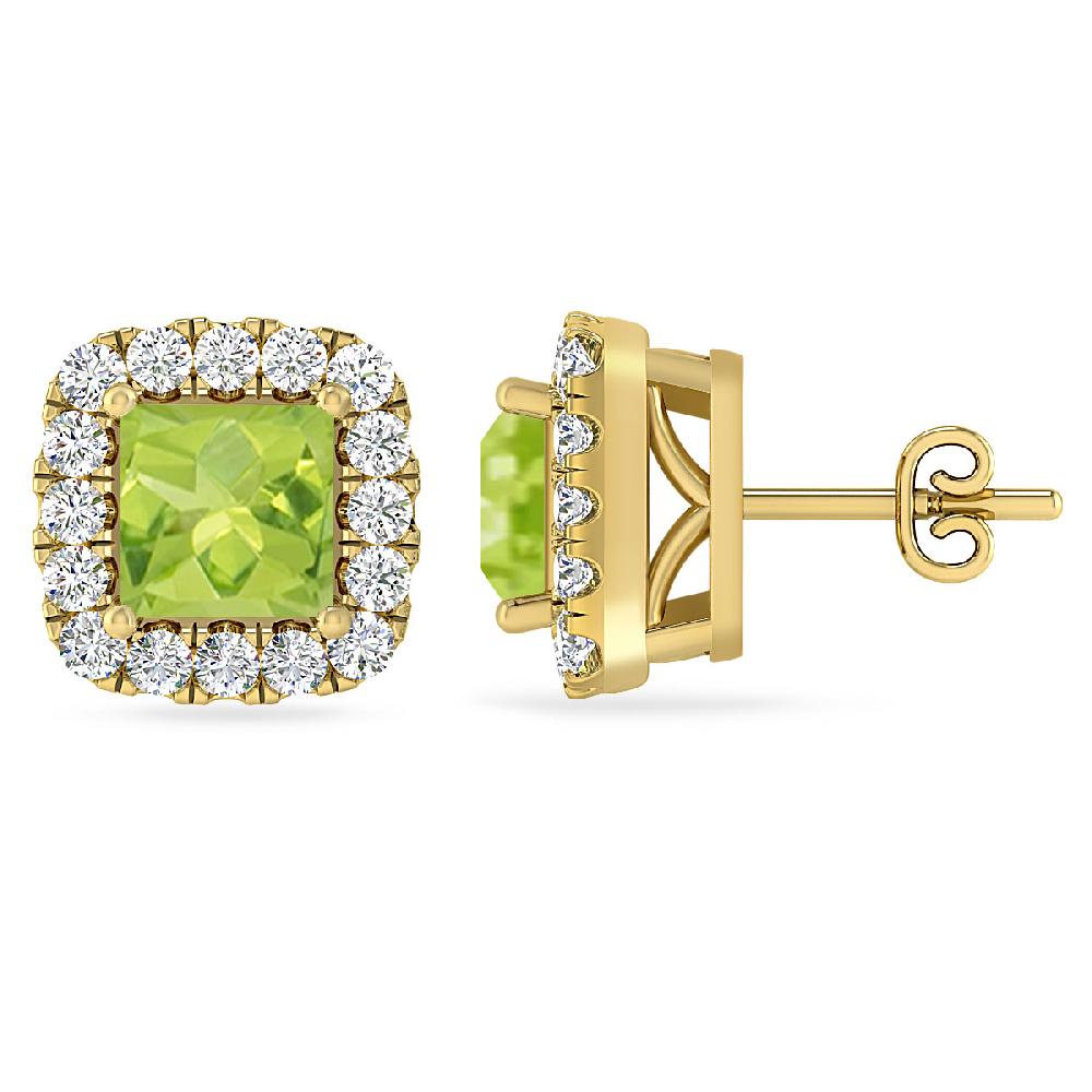 Yellow Gold - Peridot