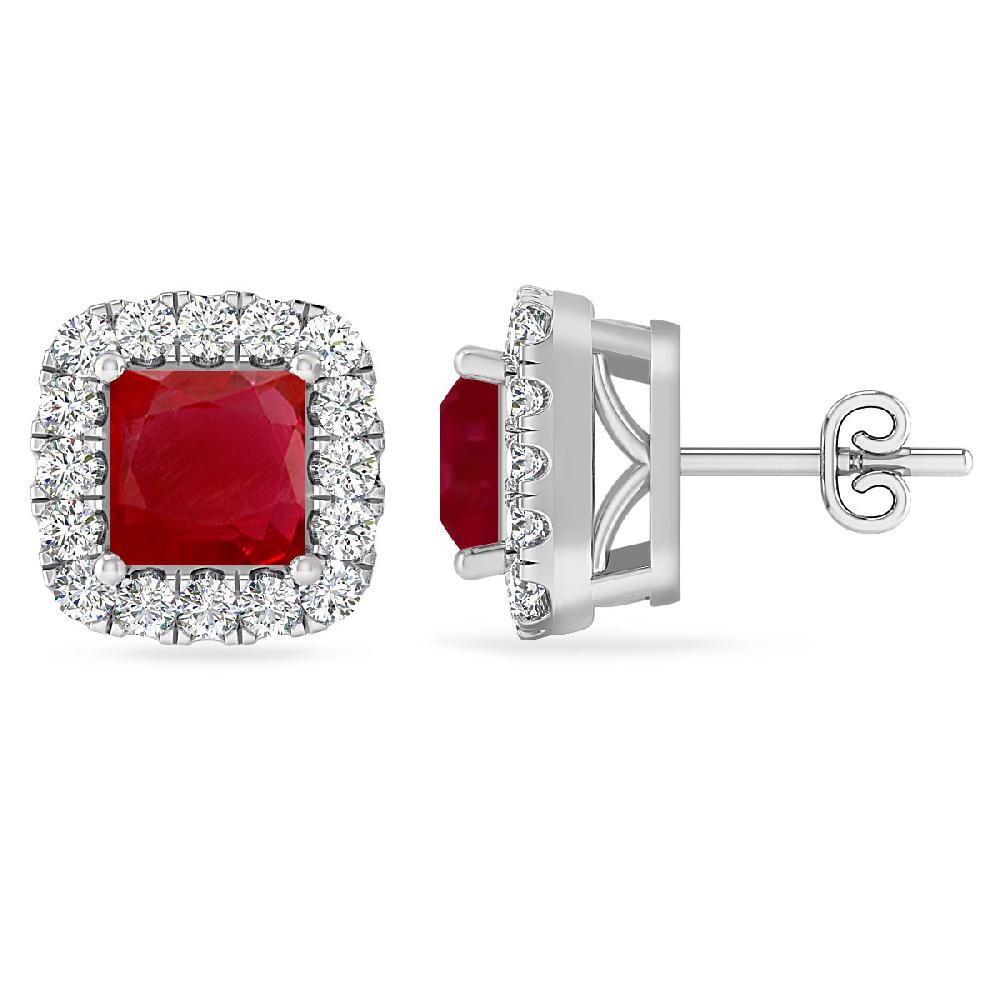 White Gold - Ruby