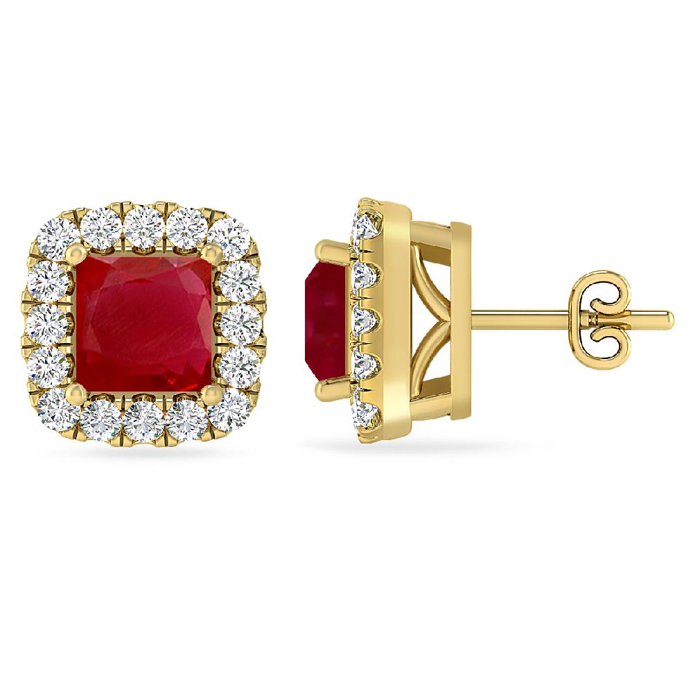 Yellow Gold - Ruby