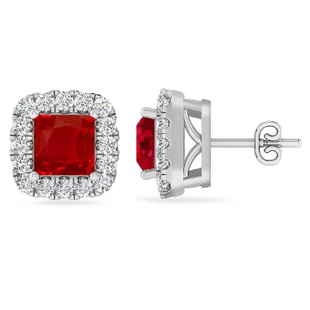 White Gold - Ruby