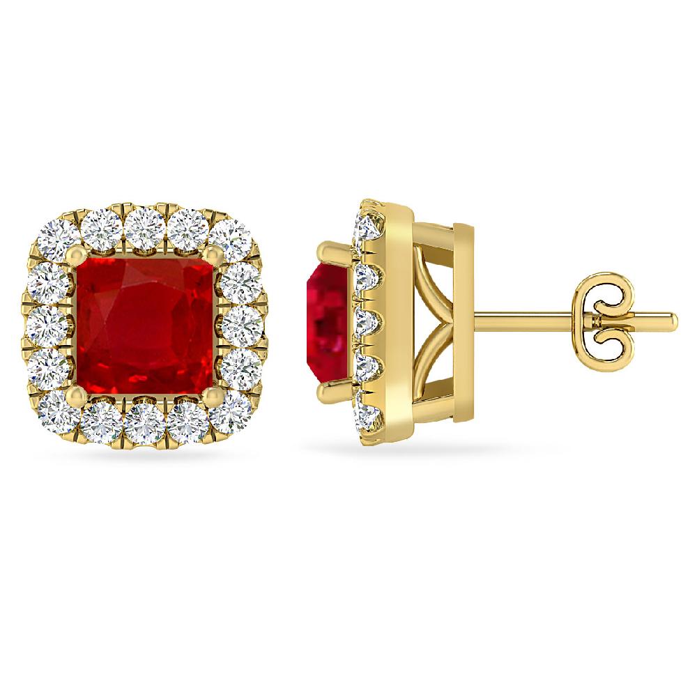 Yellow Gold - Ruby