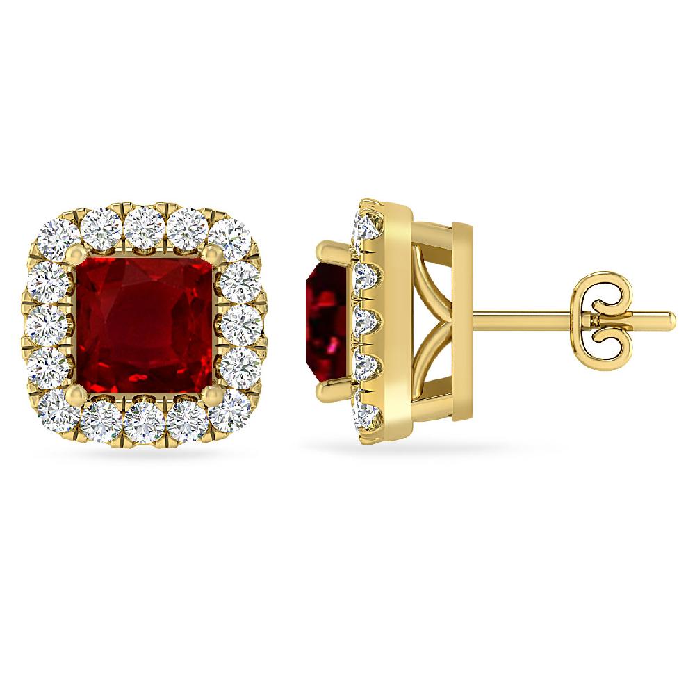 Yellow Gold - Ruby