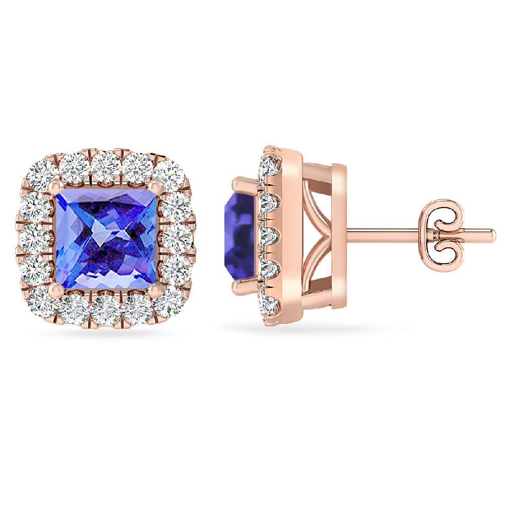 Rose Gold - Tanzanite