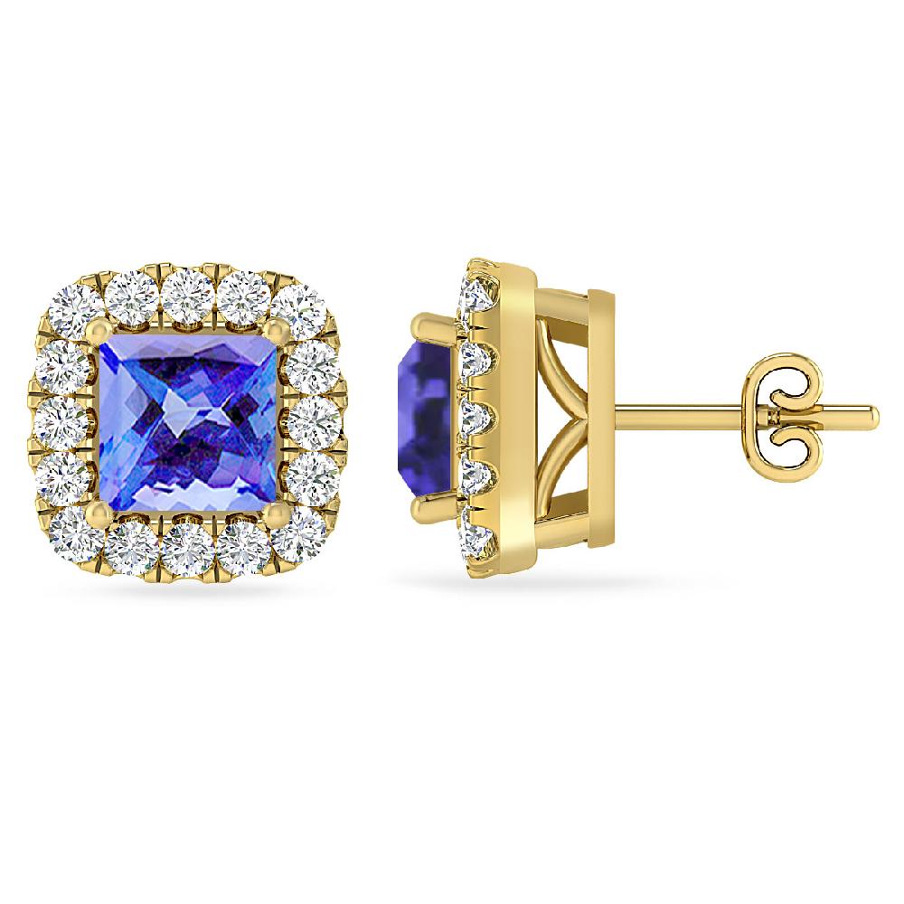 Yellow Gold - Tanzanite