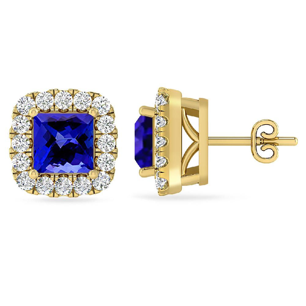 Yellow Gold - Tanzanite