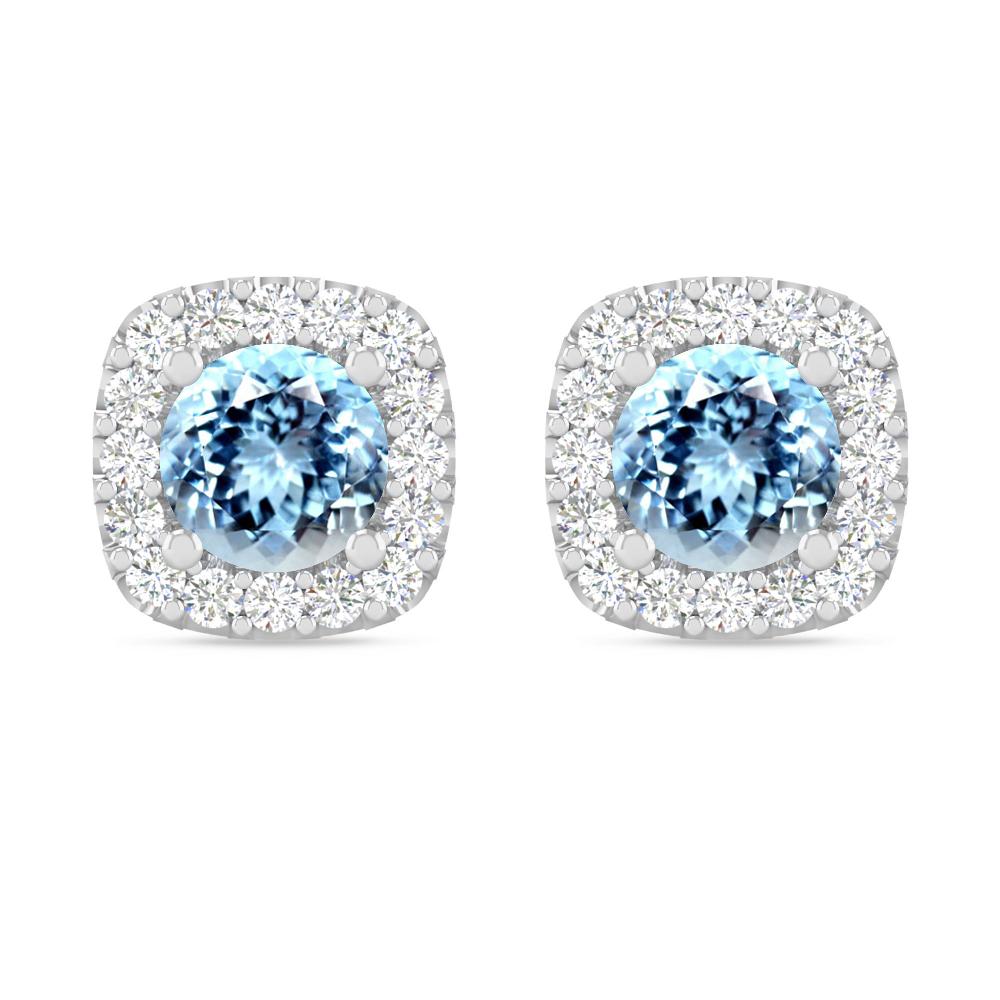 White Gold - Aquamarine