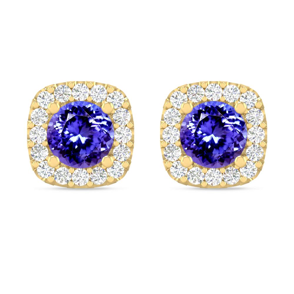 Yellow Gold - Tanzanite