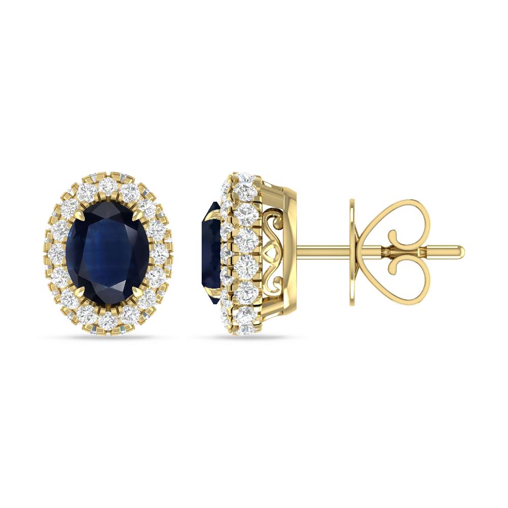 Yellow Gold - Tanzanite