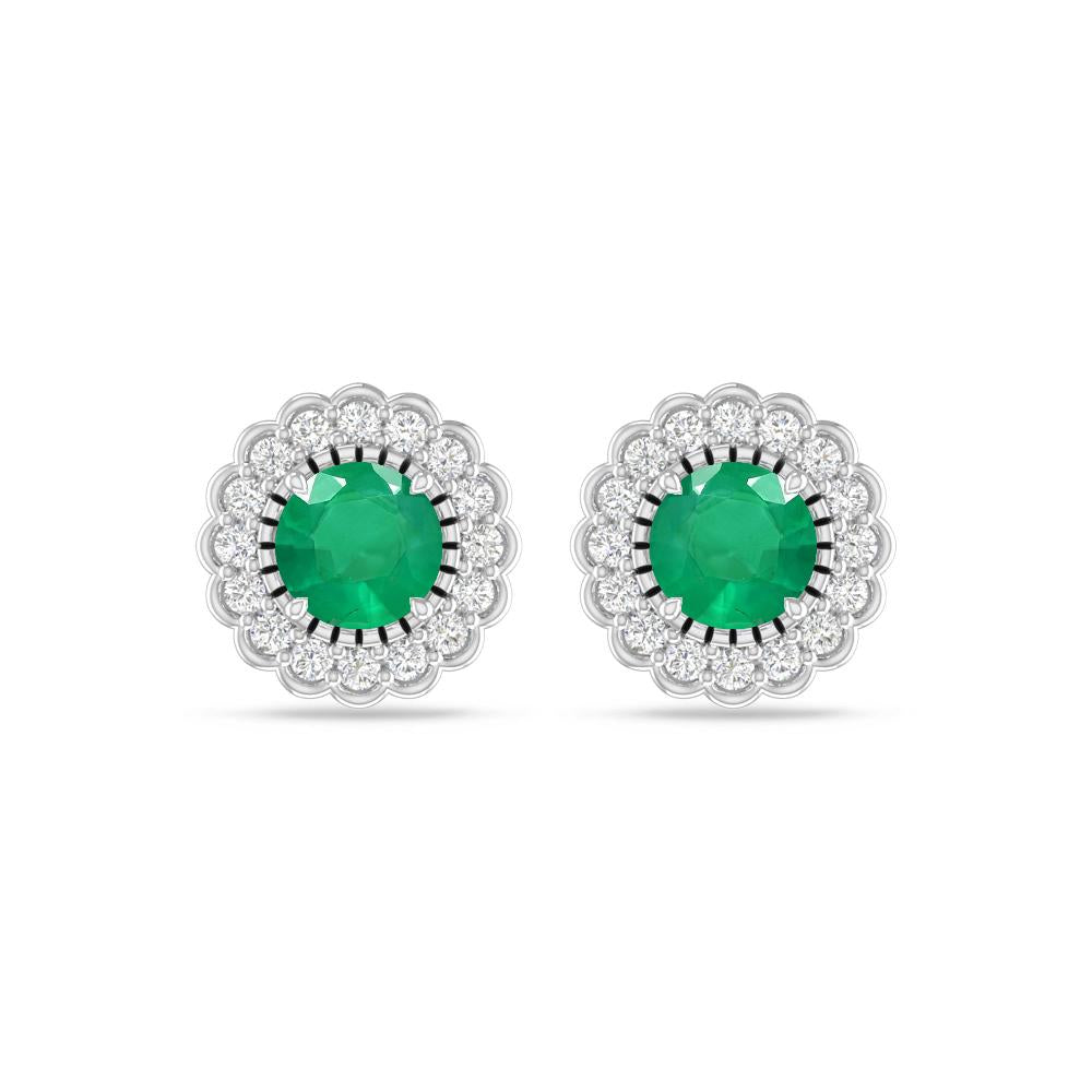 White Gold - Emerald