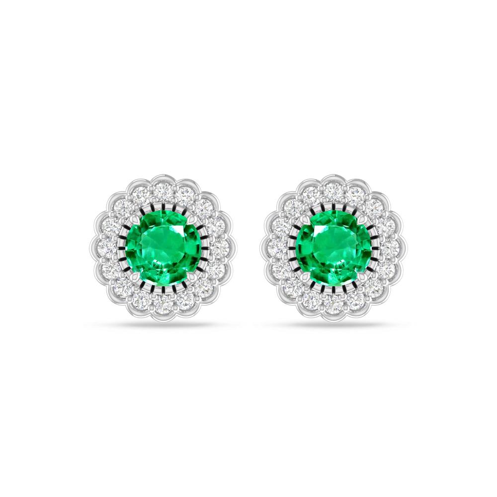 White Gold - Emerald