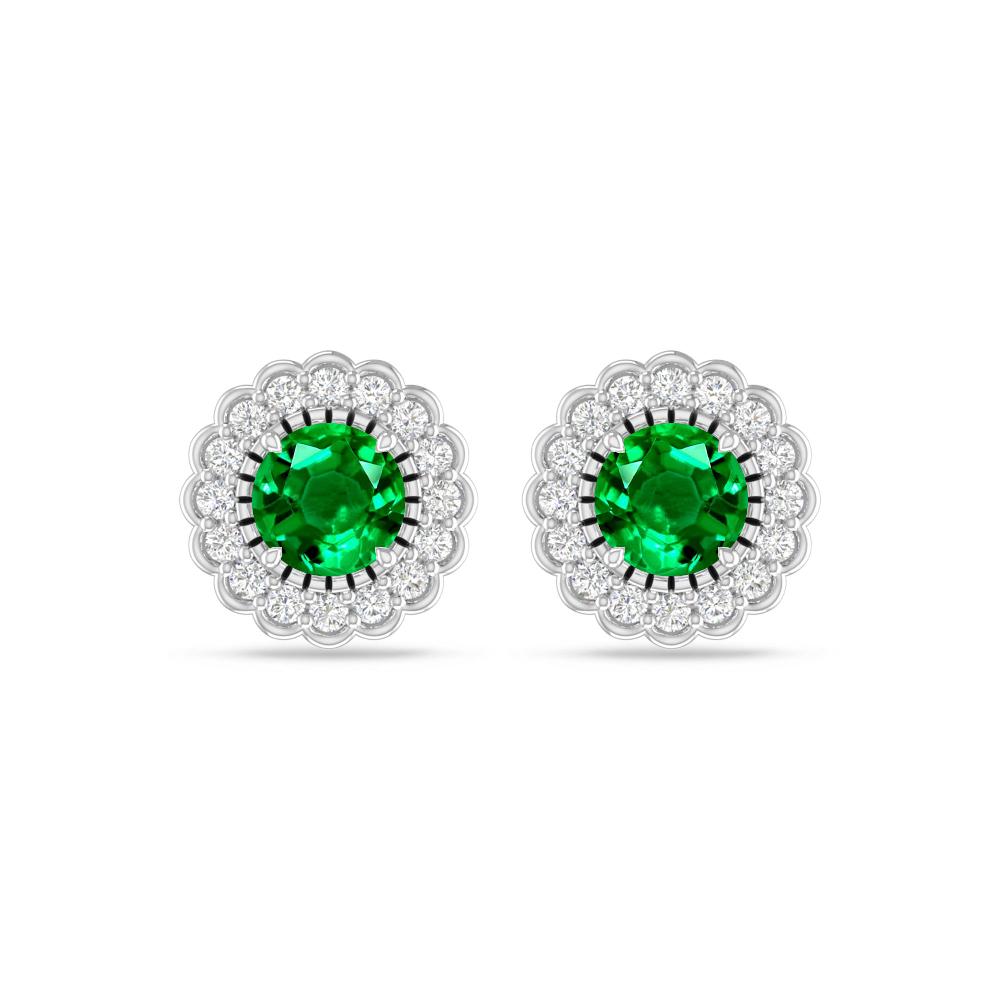 White Gold - Emerald