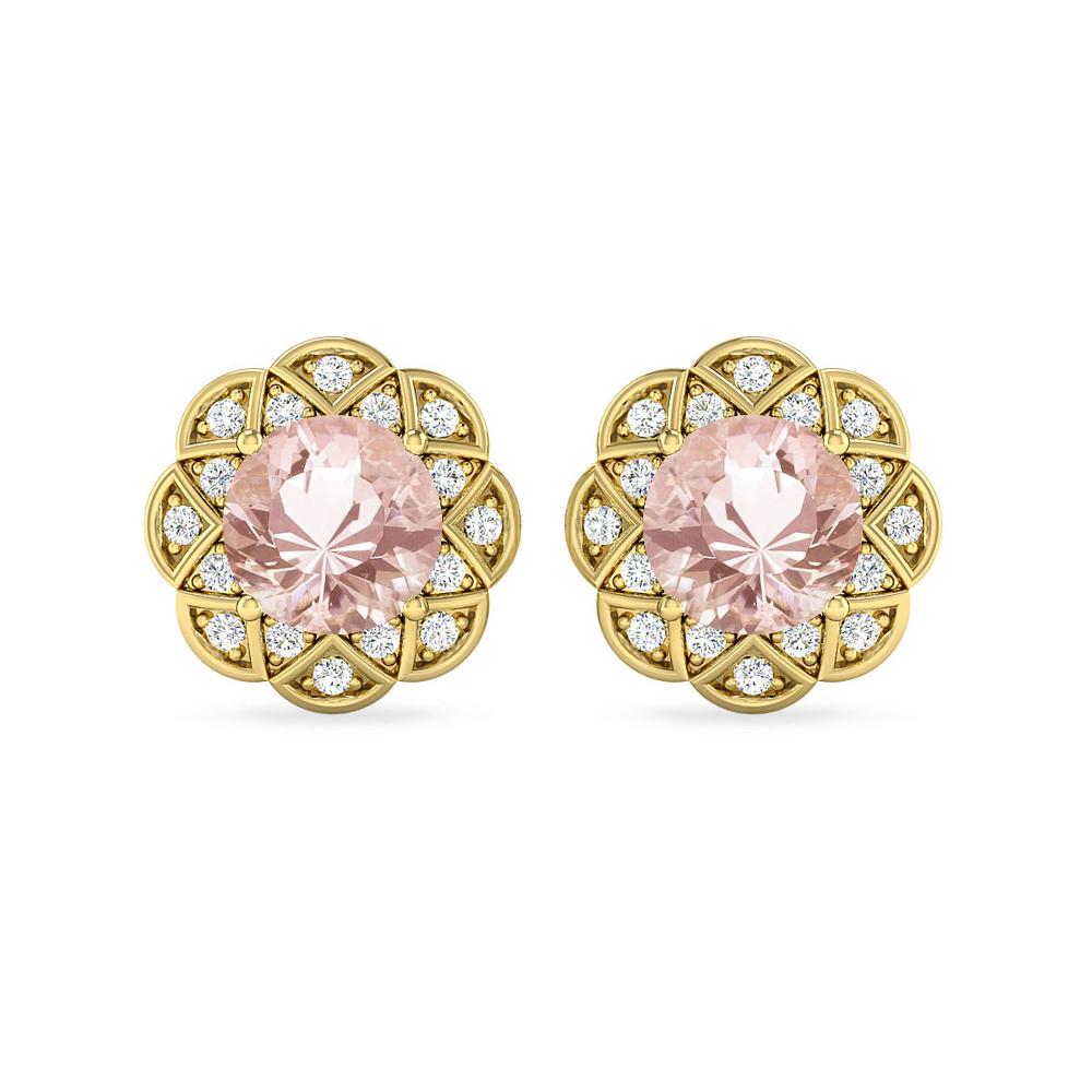 Yellow Gold - Morganite