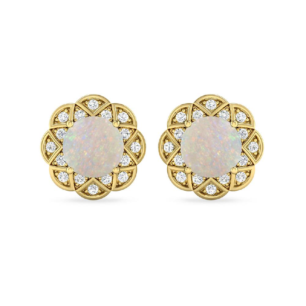 Yellow Gold - Opal