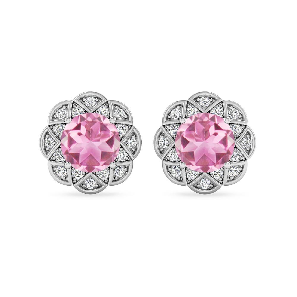 White Gold - Pink Tourmaline