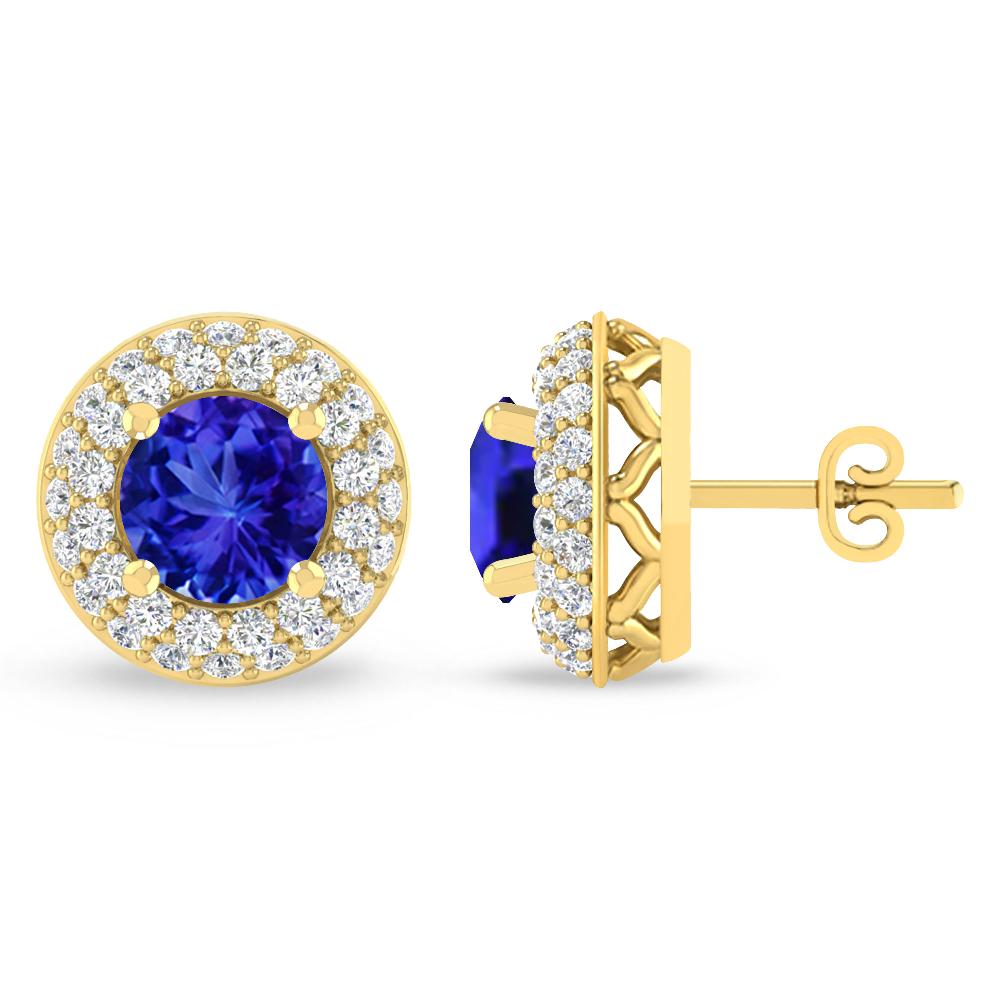 Yellow Gold - Tanzanite