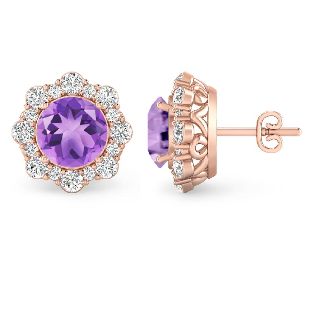 Rose Gold - Amethyst