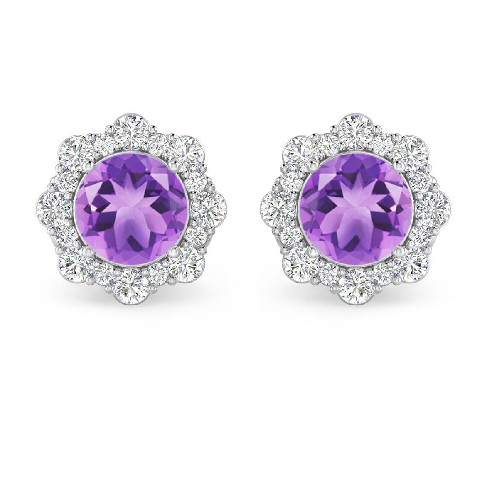 White Gold - Amethyst