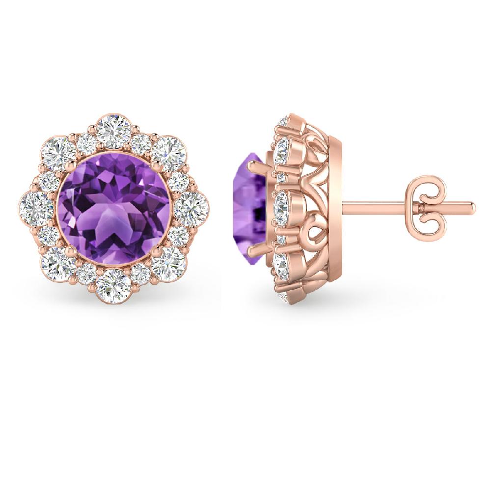 Rose Gold - Amethyst