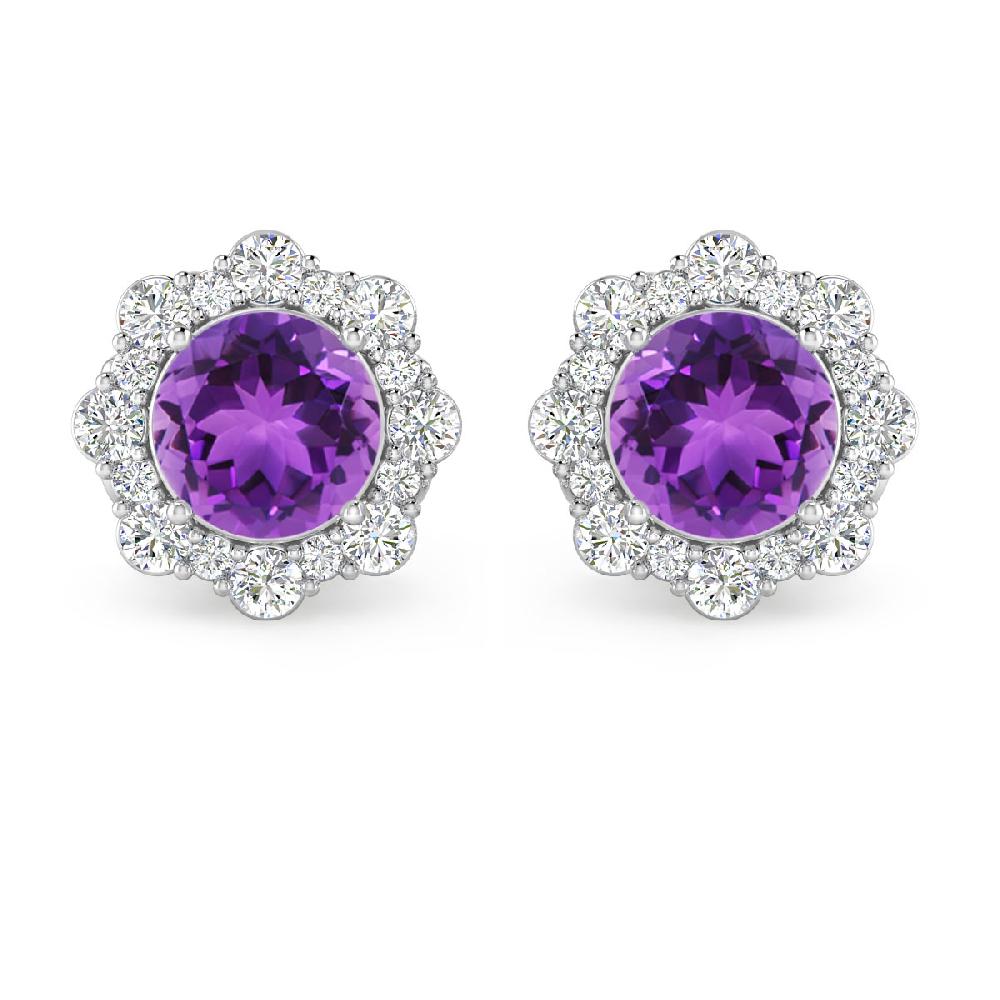 White Gold - Amethyst