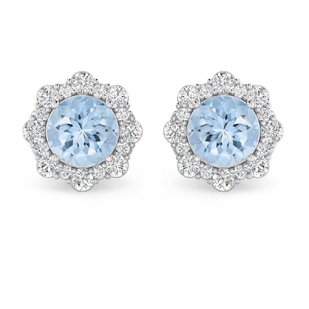 White Gold - Aquamarine