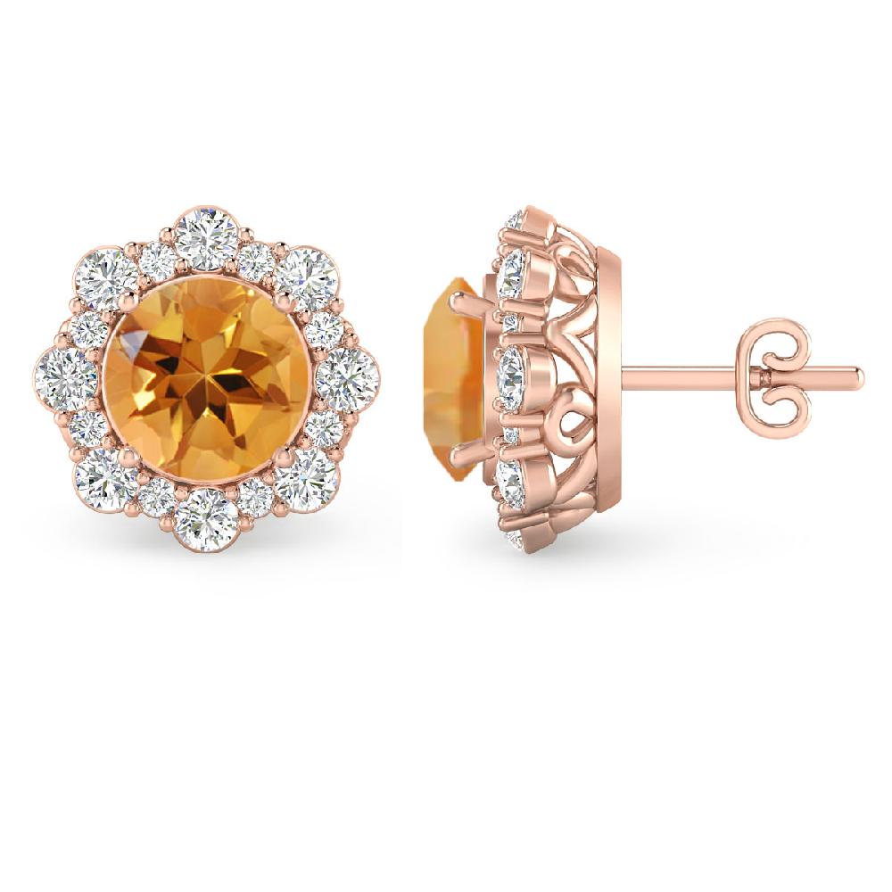 Rose Gold - Citrine