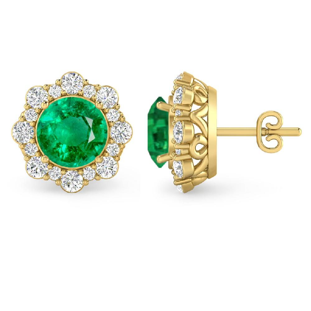 Yellow Gold - Emerald