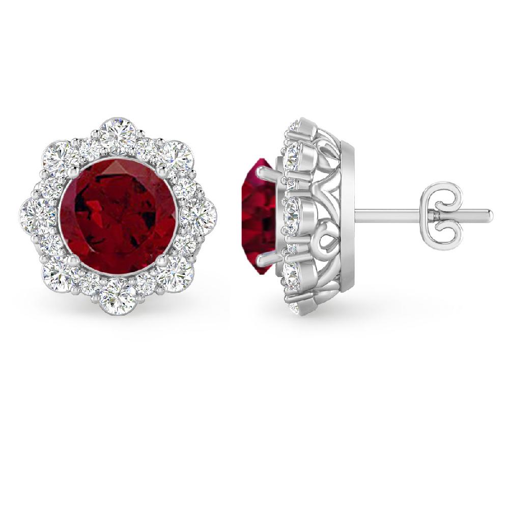 White Gold - Garnet