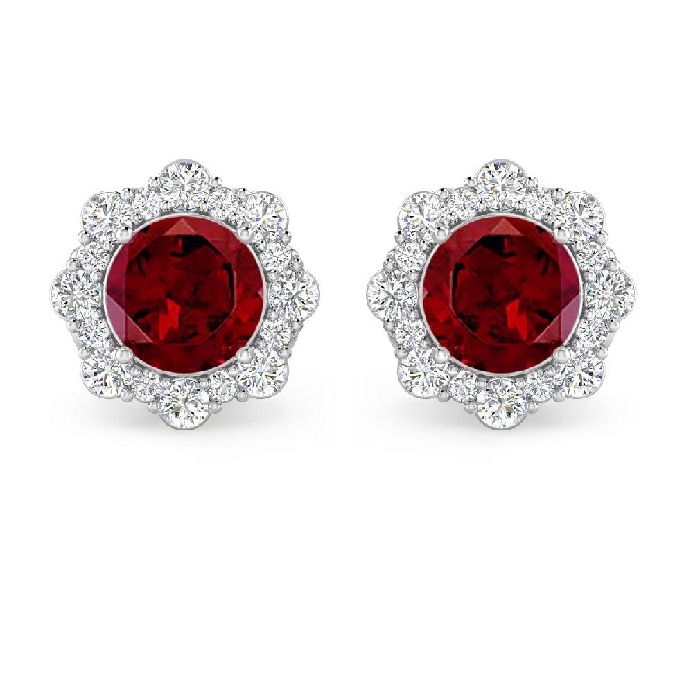 White Gold - Garnet