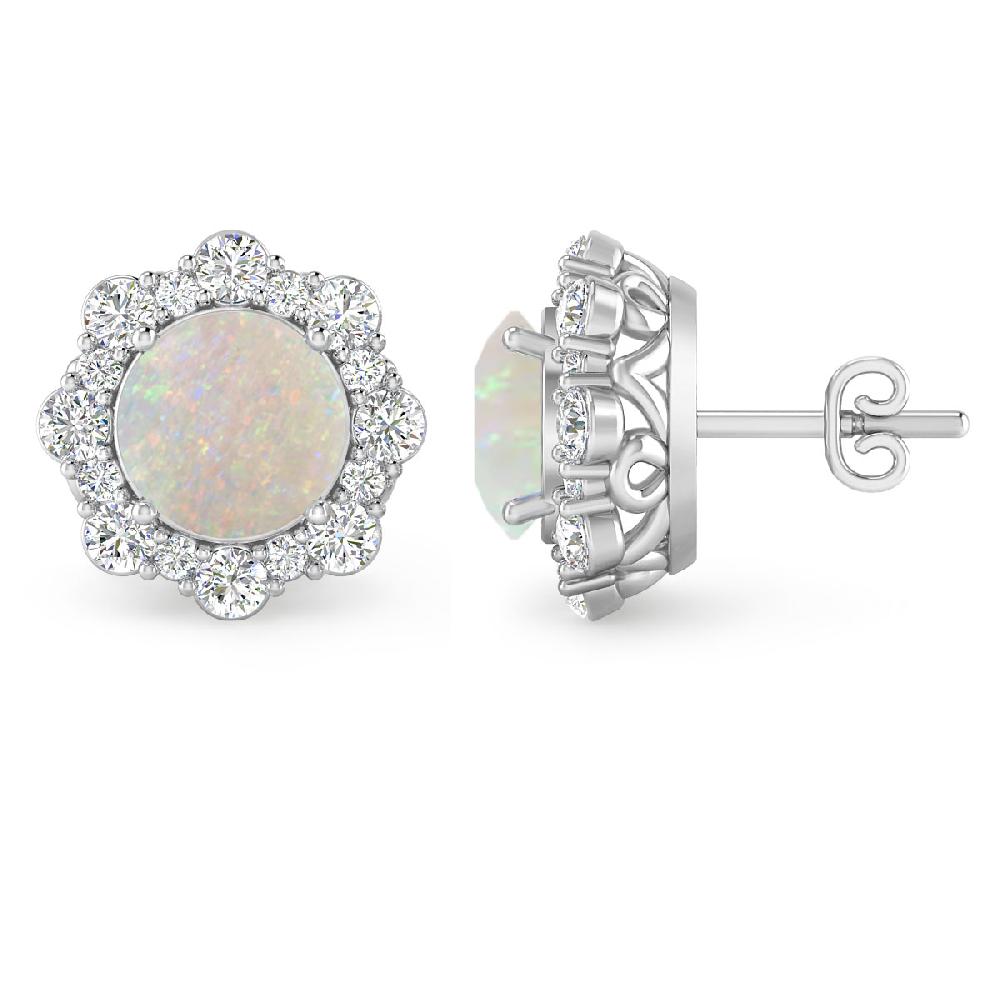 White Gold - Opal