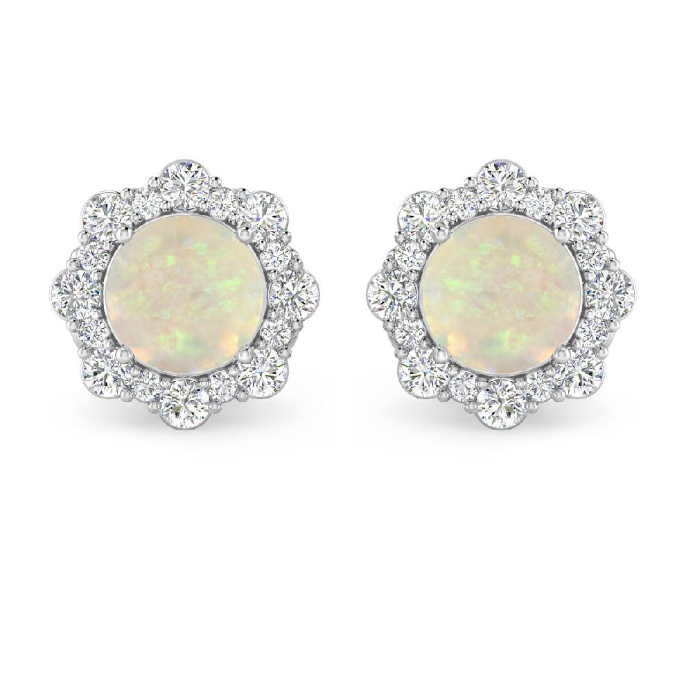 White Gold - Opal