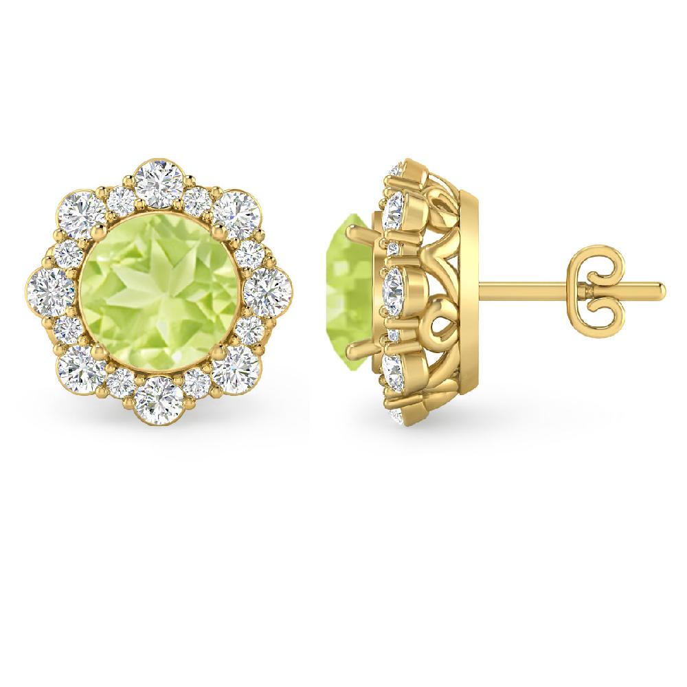 Yellow Gold - Peridot