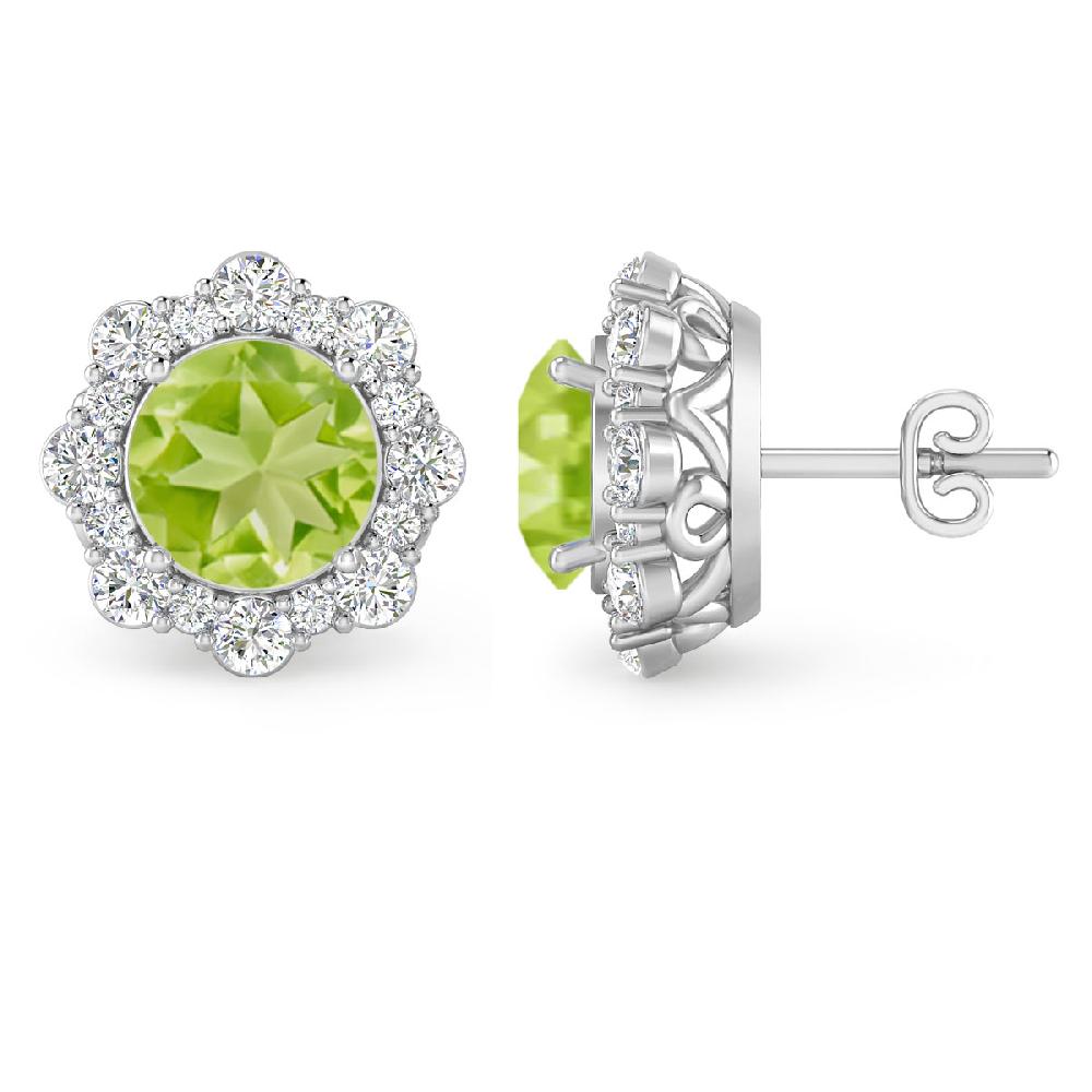 White Gold - Peridot