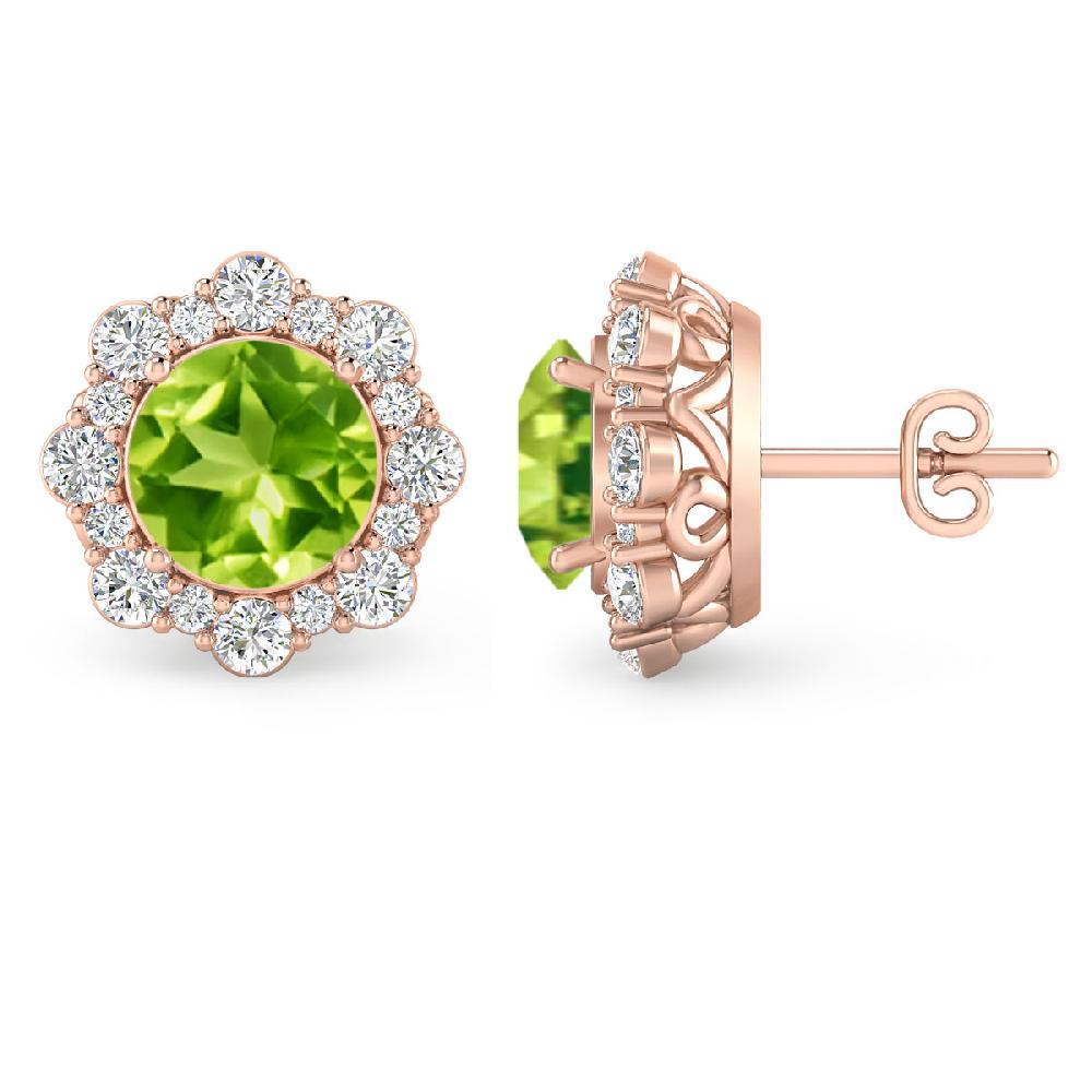 Rose Gold - Peridot