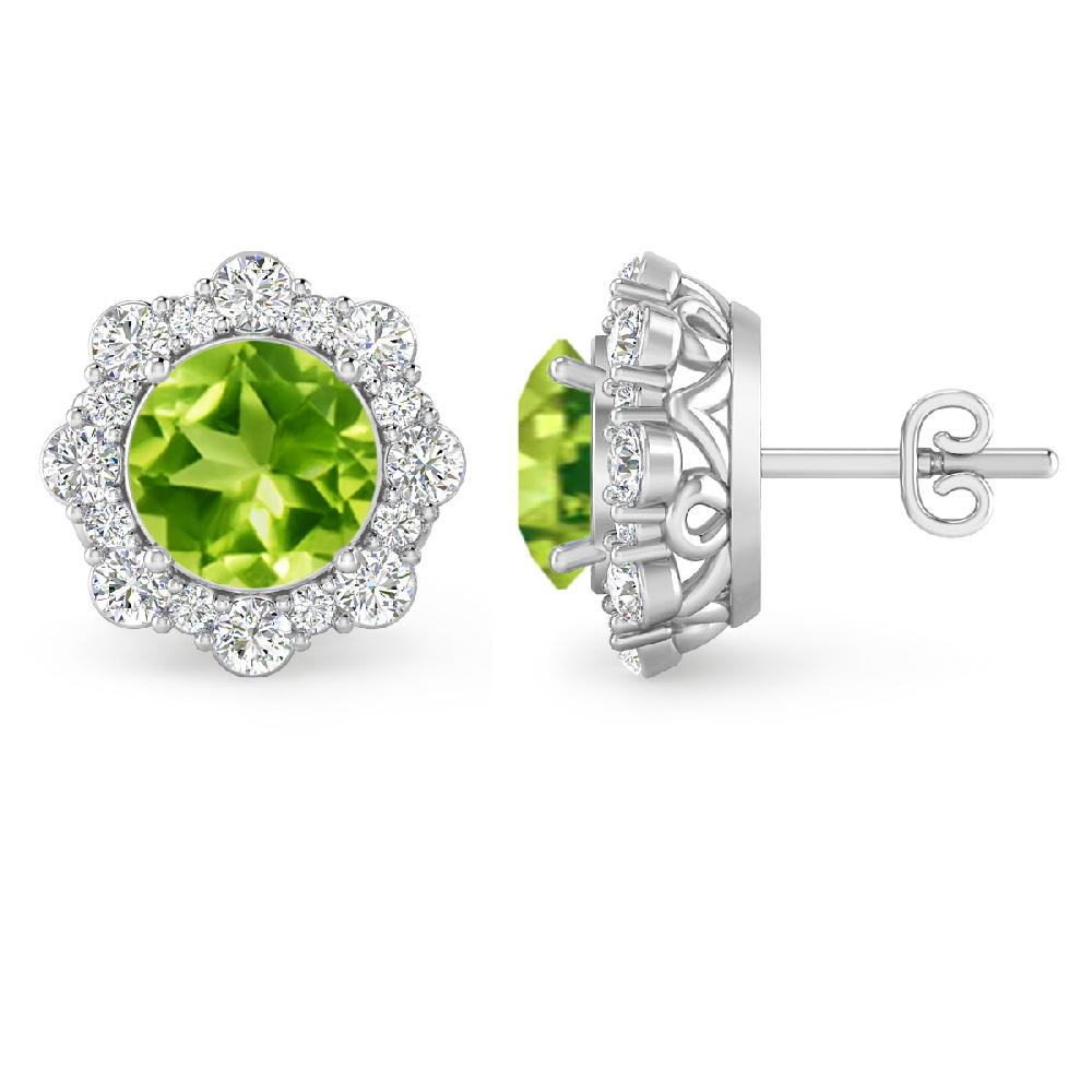 White Gold - Peridot