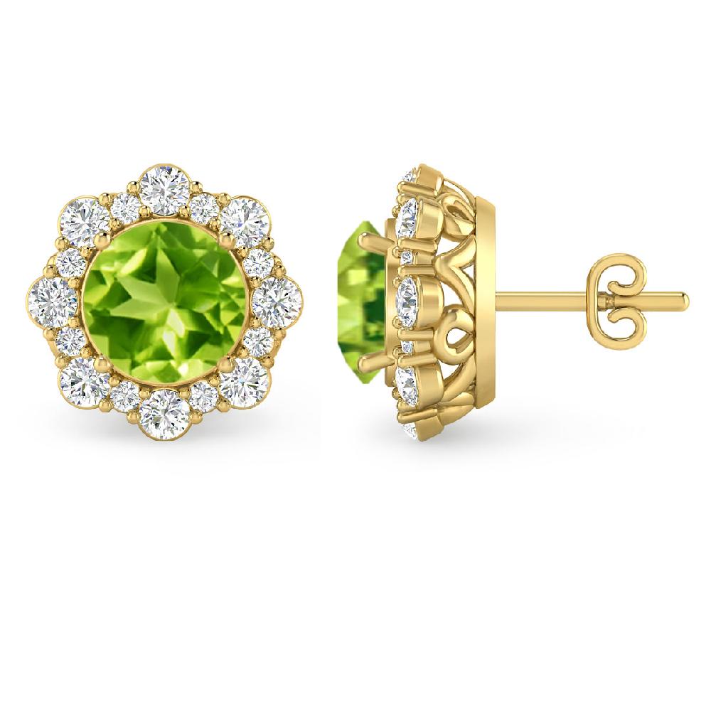 Yellow Gold - Peridot