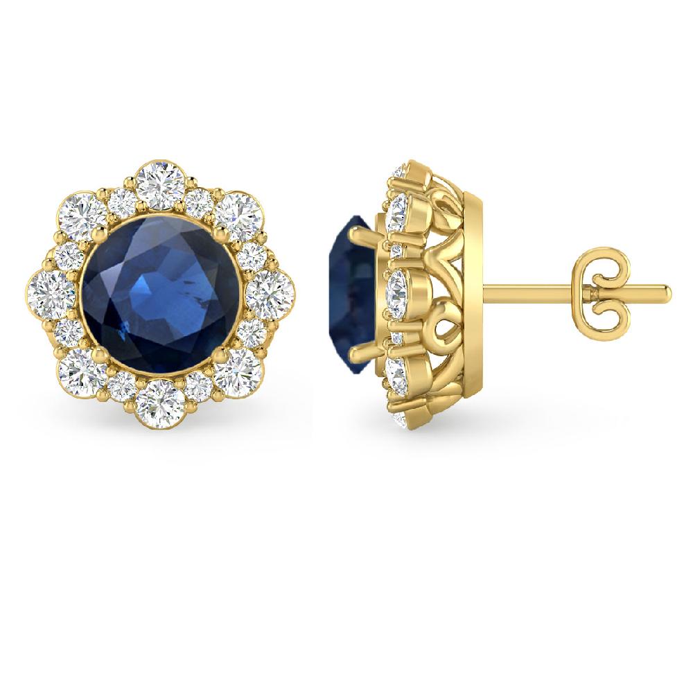 Yellow Gold - Sapphire