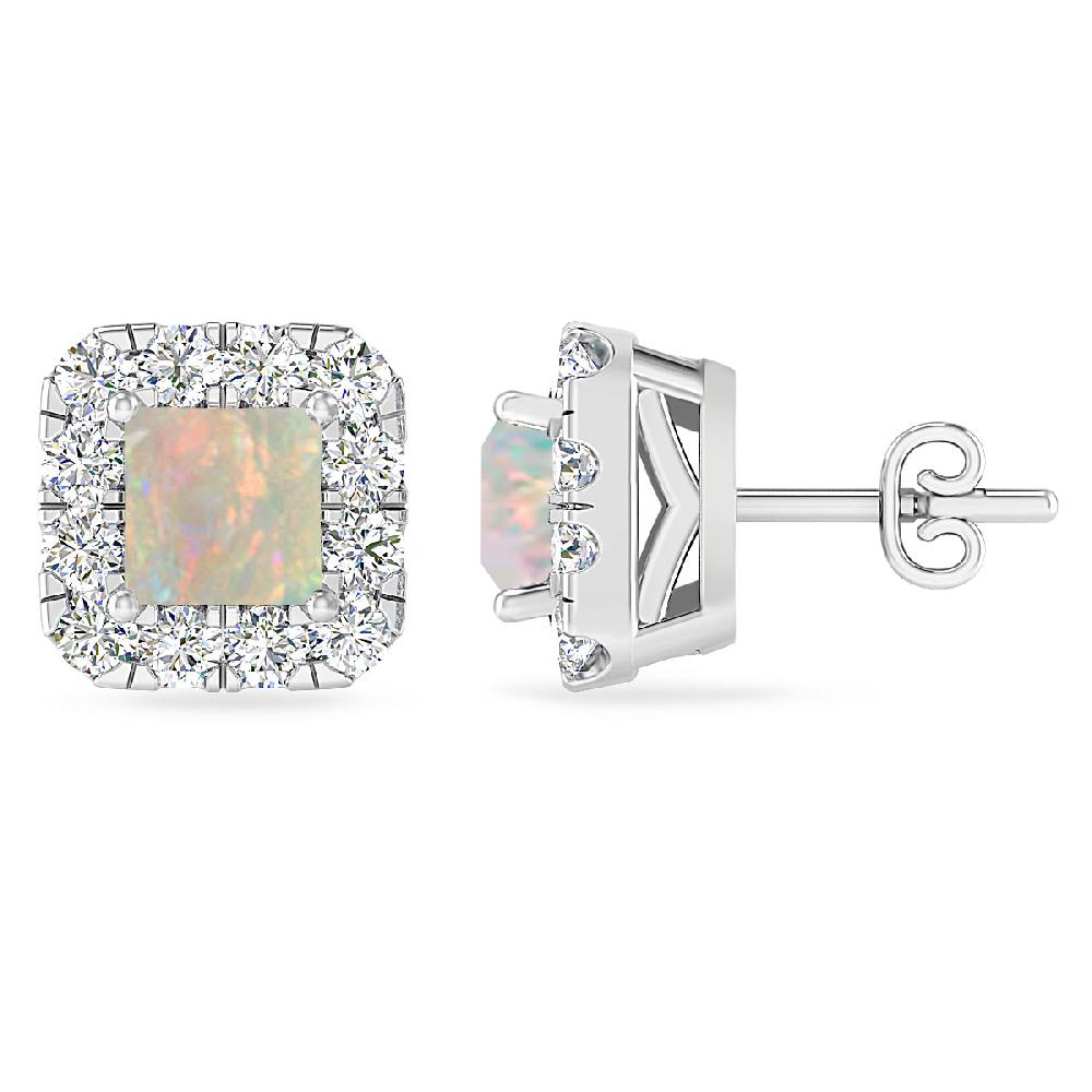 White Gold - Opal