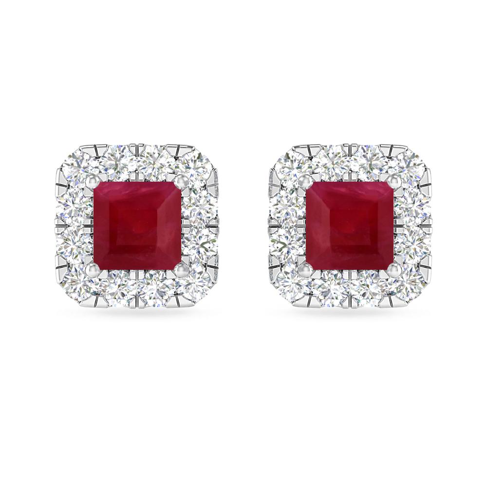 White Gold - Ruby