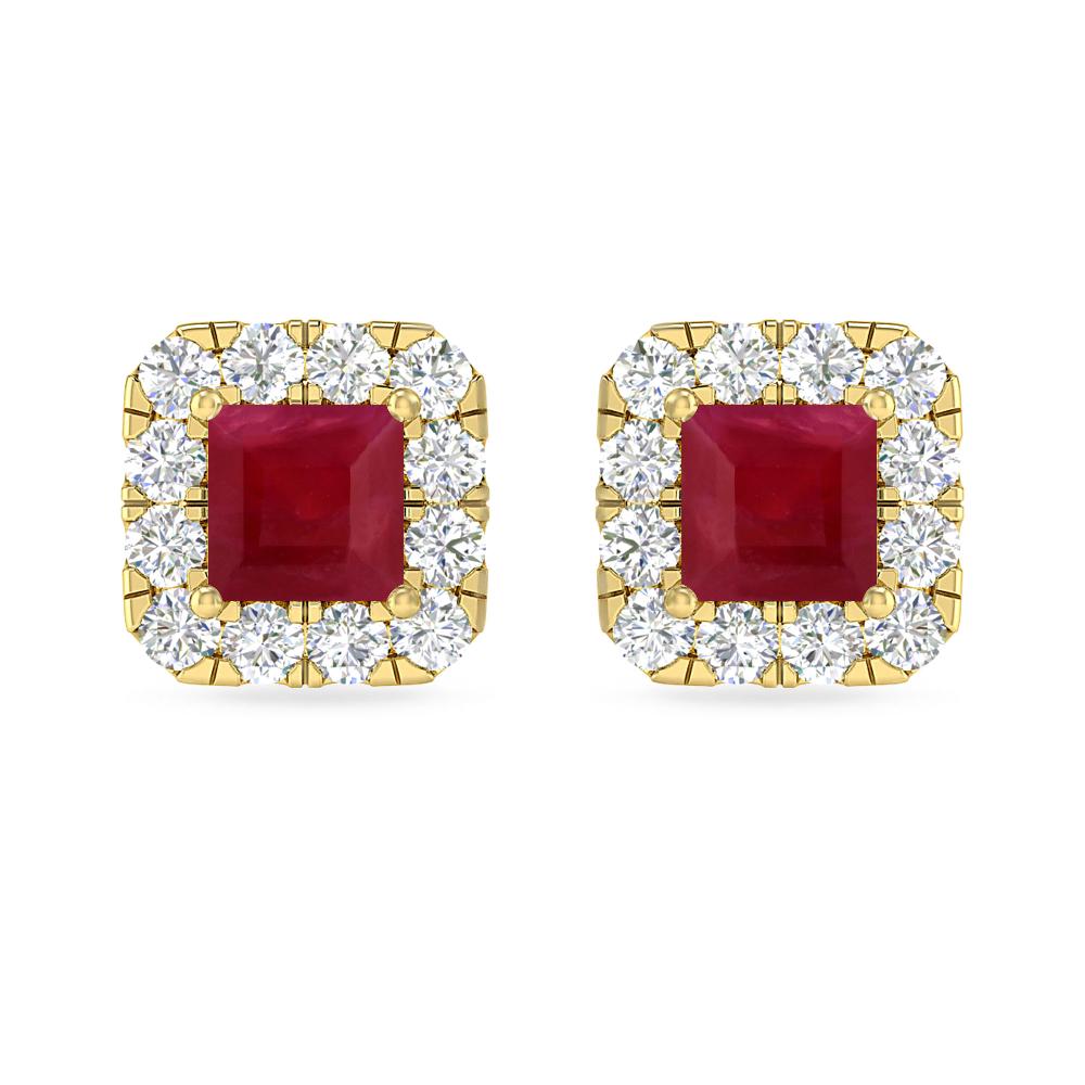Yellow Gold - Ruby