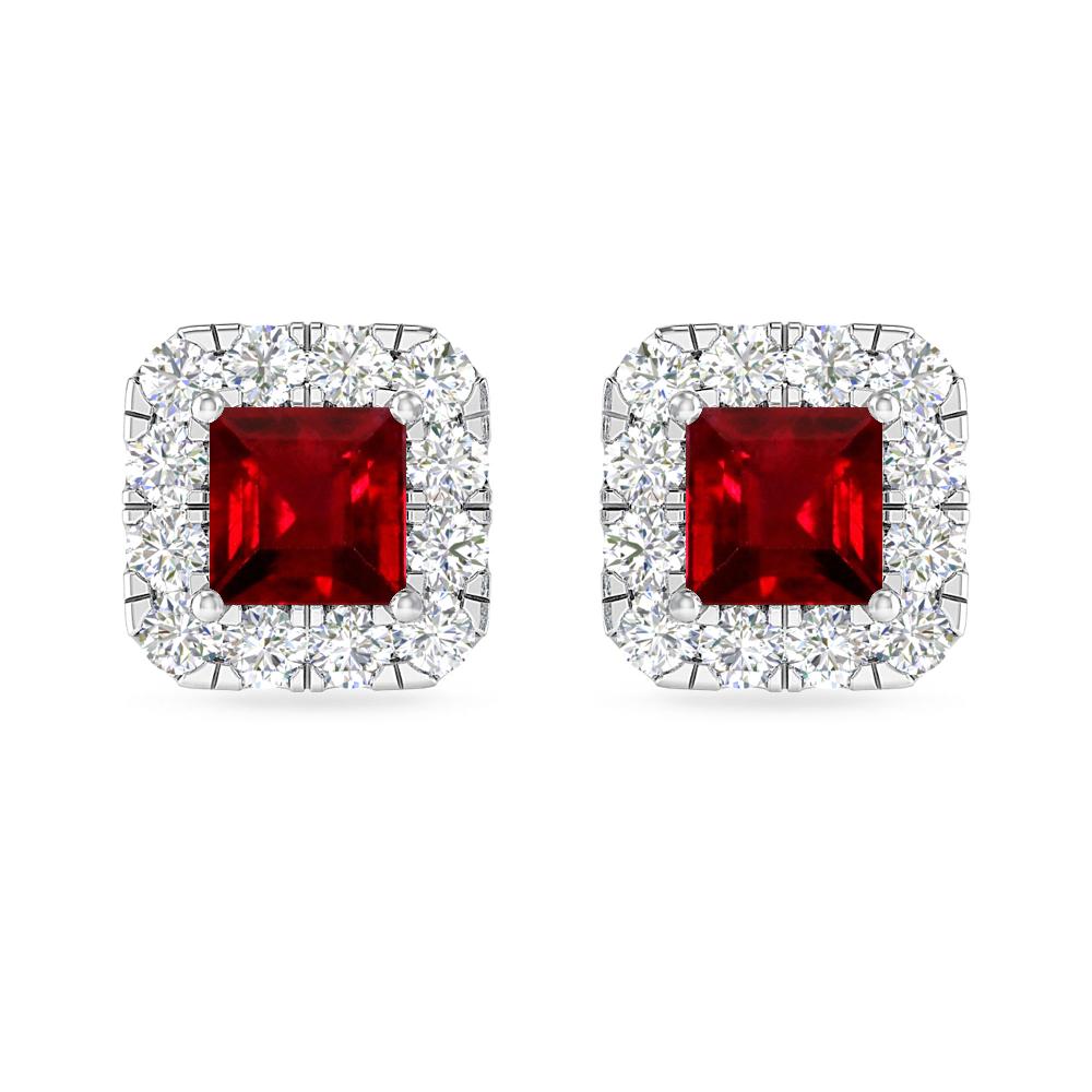 White Gold - Ruby