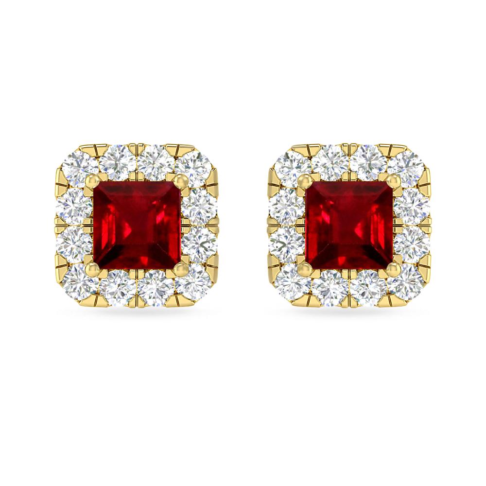 Yellow Gold - Ruby
