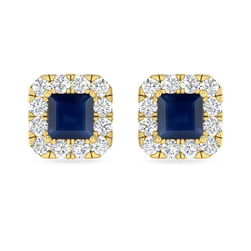 Yellow Gold - Sapphire
