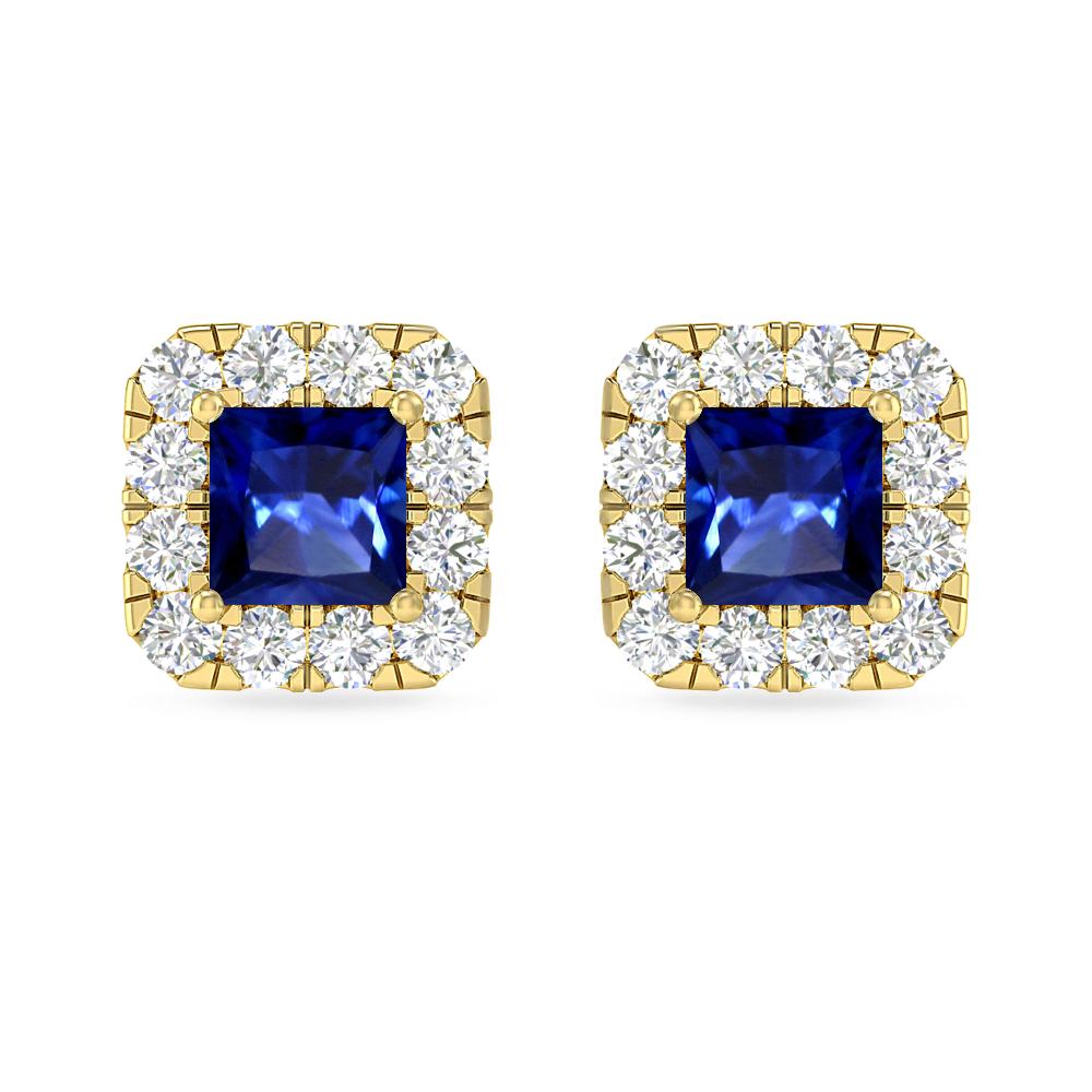 Yellow Gold - Sapphire