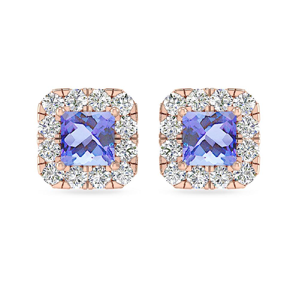 Rose Gold - Tanzanite