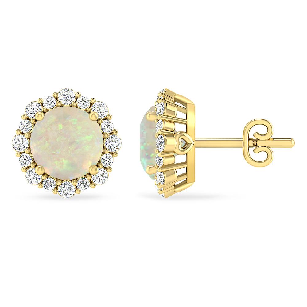 Yellow Gold - Opal