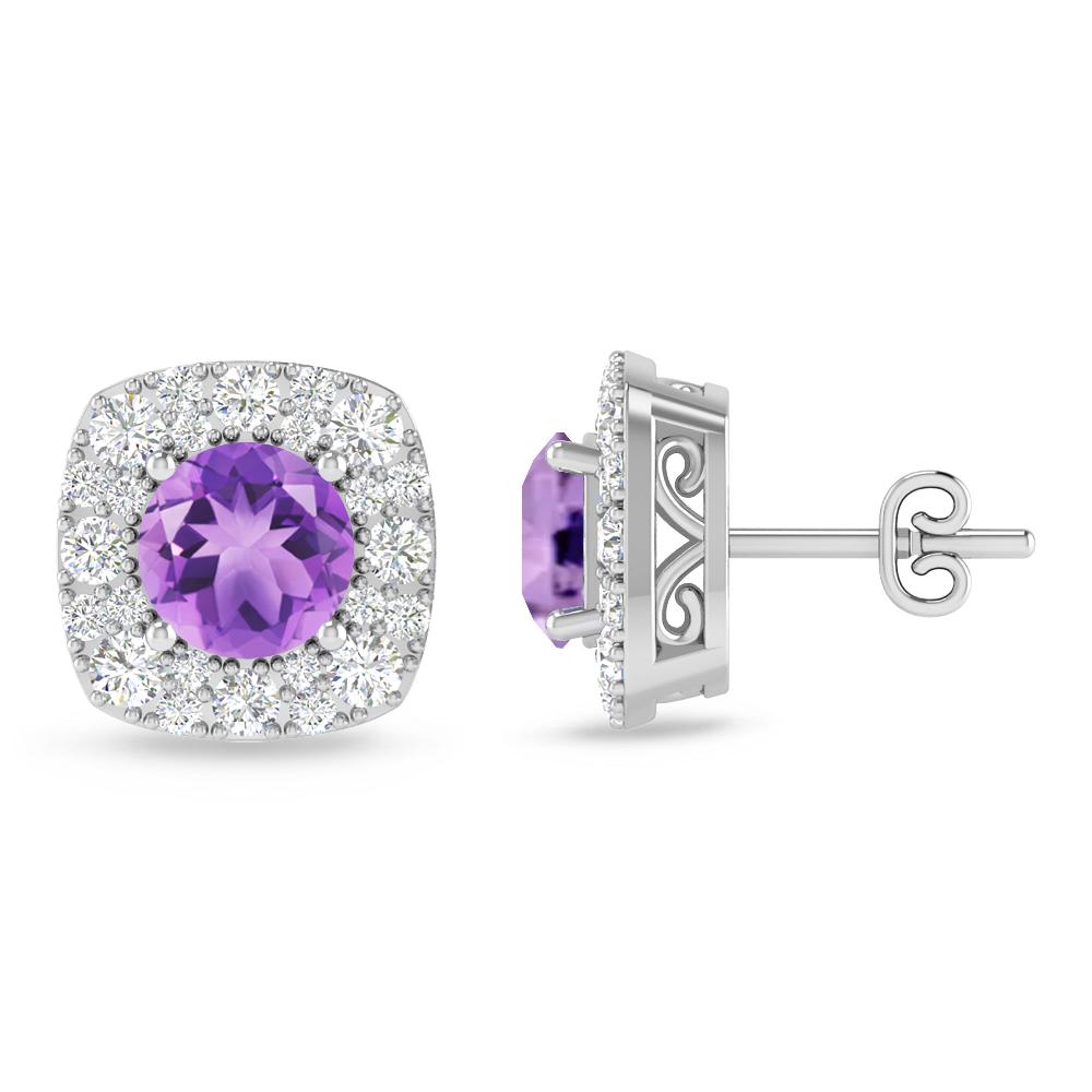 White Gold - Amethyst