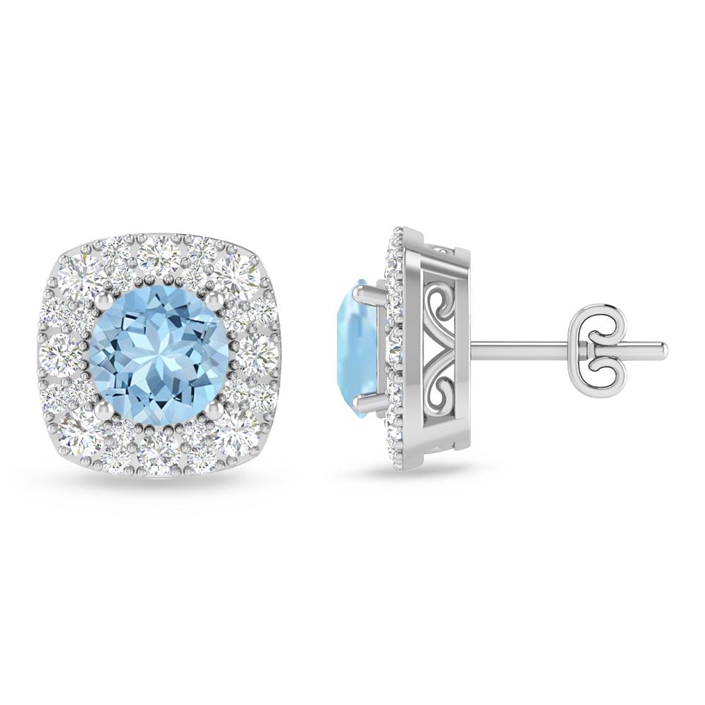 White Gold - Aquamarine